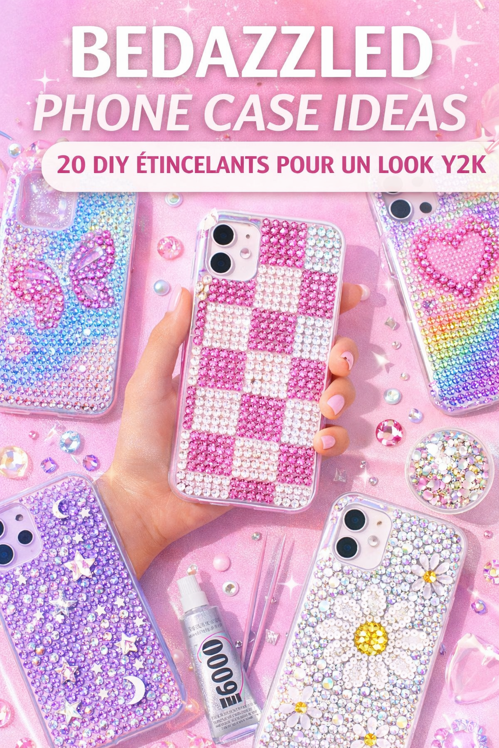 Bedazzled Phone Case Ideas: DIY Tutorials and Y2K Aesthetic Inspiration