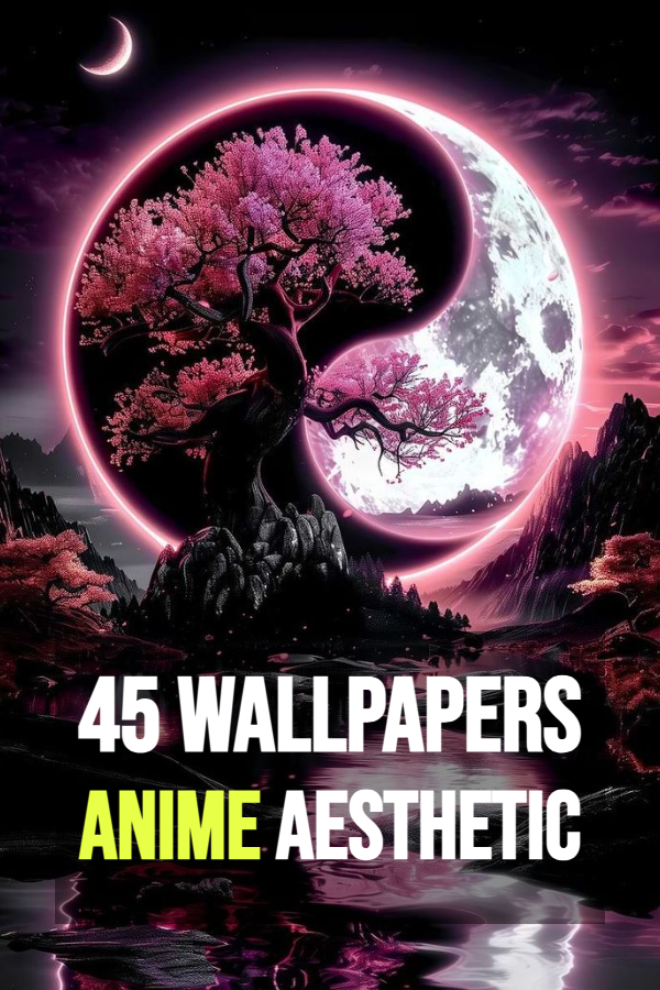 45 Wallpapers Anime Aesthetic pour iPhone