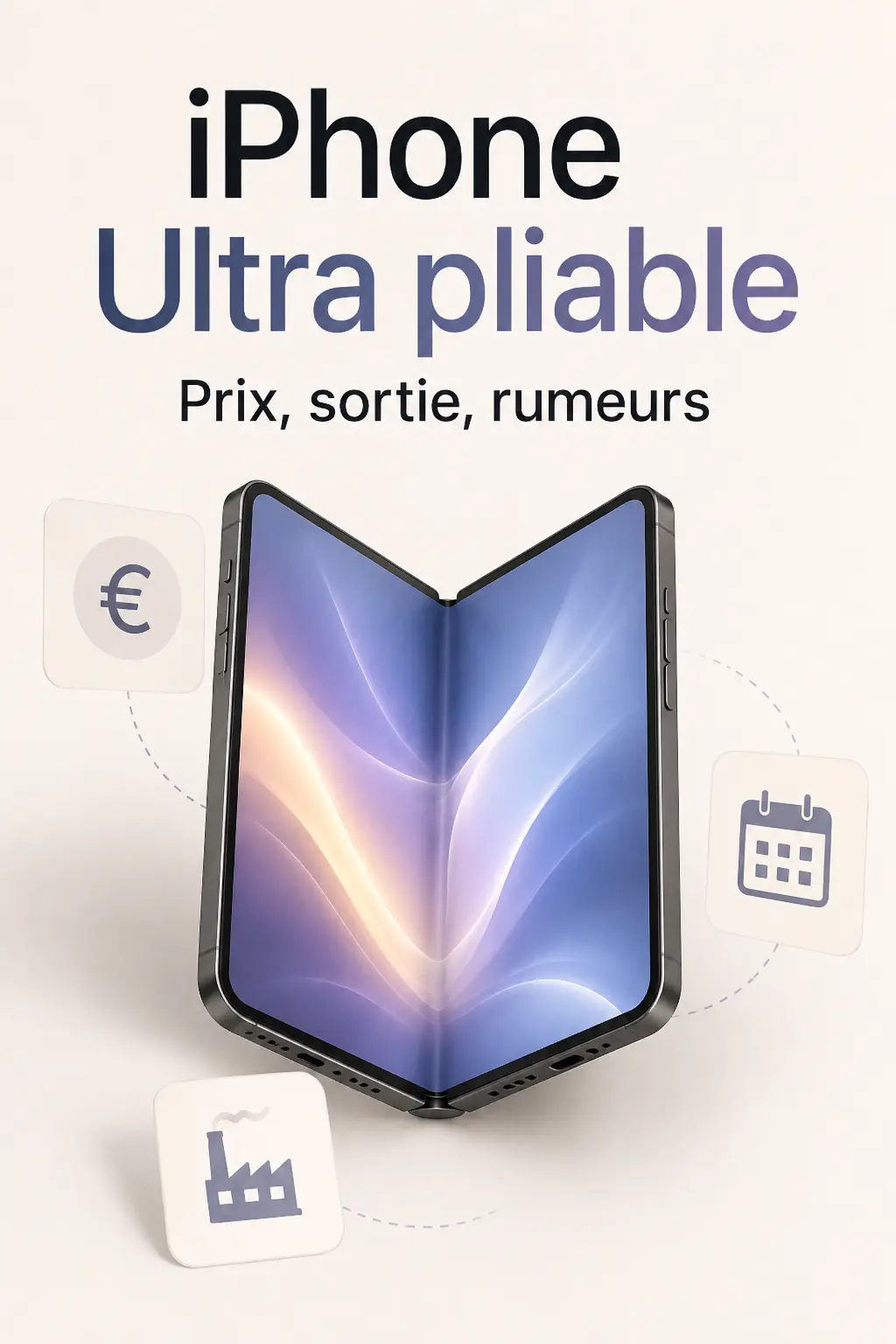 iPhone Ultra pliable : prix, sortie et rumeurs Apple