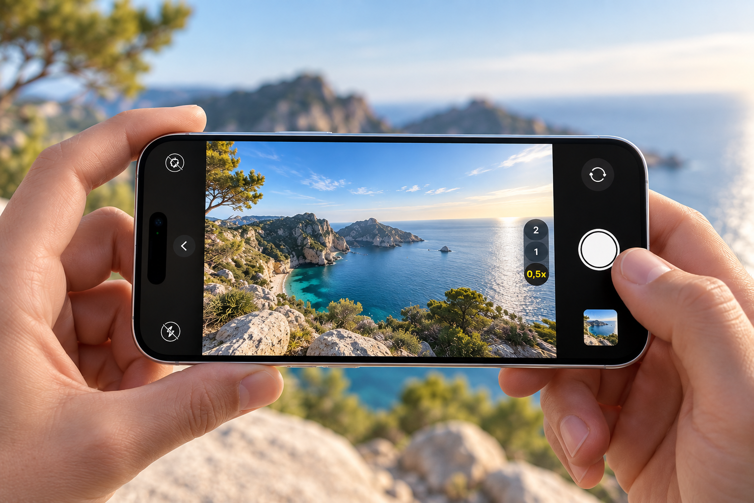Comment utiliser l'objectif ultra grand-angle de l'iPhone et quels sont ses avantages ?