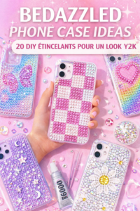 Bedazzled Phone Case Ideas: DIY Tutorials and Y2K Aesthetic Inspiration