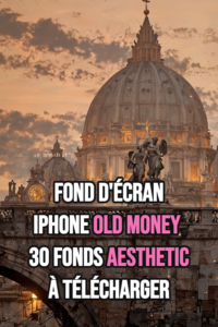 Fond d'écran iPhone Old Money aesthetic