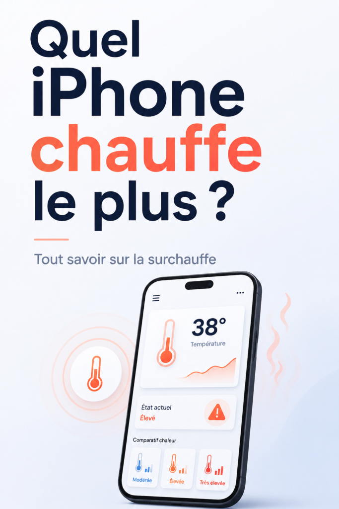 Quel iPhone chauffe le plus : le choix simple pour ton iPhone 1 - Tutoriel iPhone