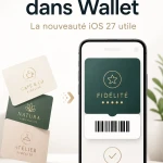Carte fidélité dans Wallet sur iOS